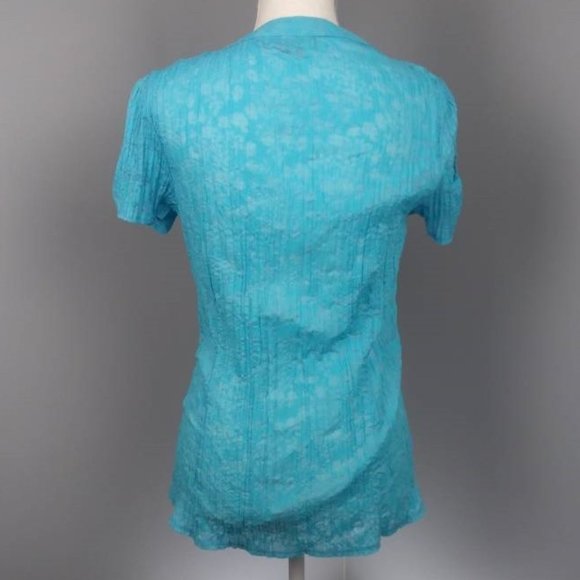 Laura Scott Button-up Blouse Size Medium - Picture 3 of 5